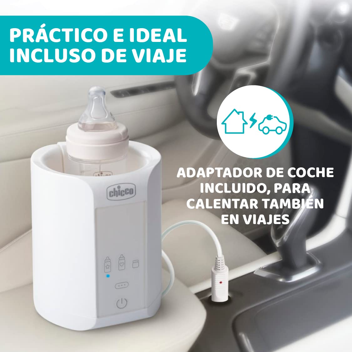 Chicco Travel Bottle Warmer Fast Heating in 4 Minutes Chicco Travel Bottle Warmer Fast Heating in 4 Minutes