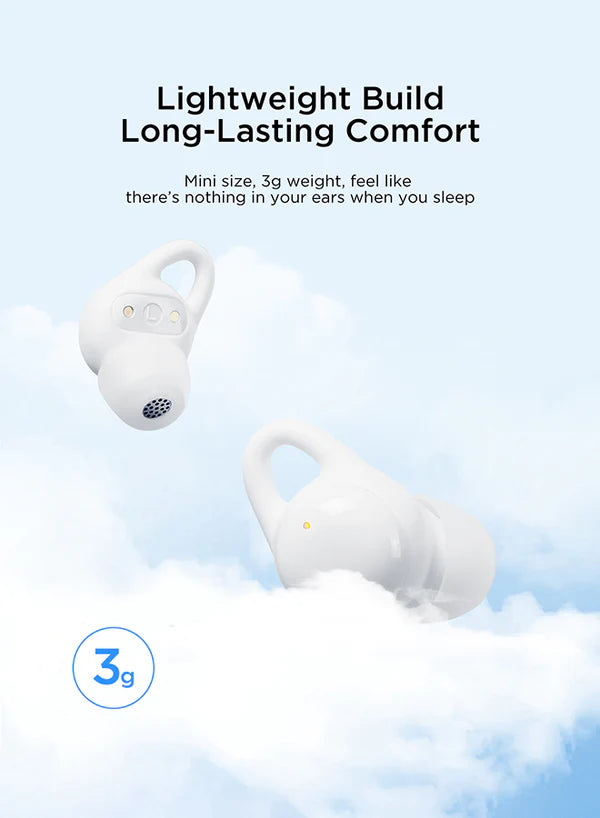 JOYROOM Cozydots Wireless Sleep Earbuds Ultimate Comfort & Sound - White