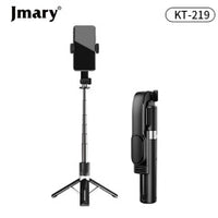 Jmary KT-219 2-in-1 Selfie Stick Tripod with Bluetooth Remote