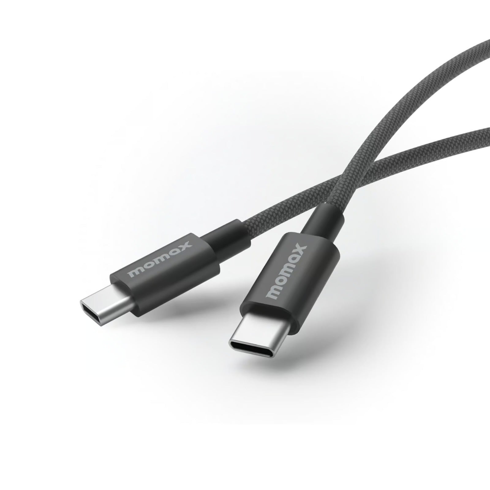 MOMAX Elite USB-C to USB-C Braided Cable (1.5m) - Black