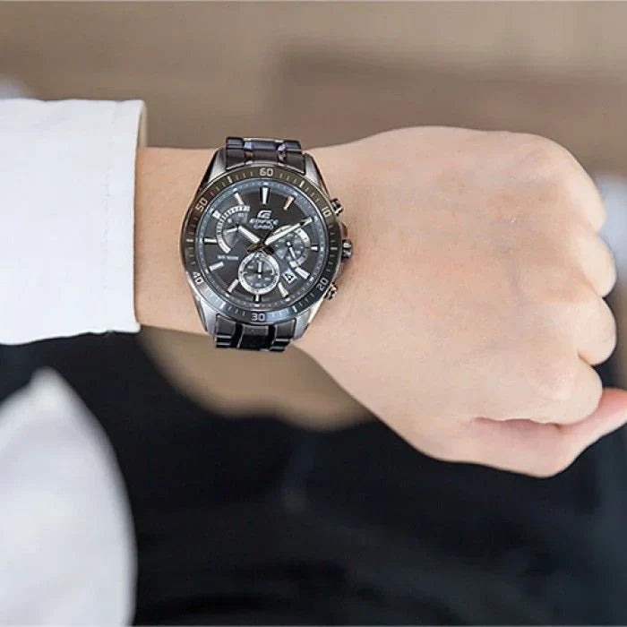CASIO EDIFICE EFR-552GY-8A MEN WATCH CASIO EDIFICE EFR-552GY-8A MEN WATCH