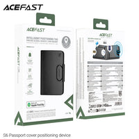محفظة ذكية ACEFAST | متوافقة مع Apple Find My | جلد فاخر