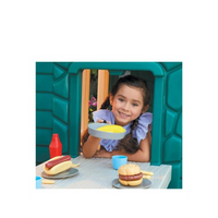 Little Tikes بيت لعب بطيق الحديقة مع طاولة للأطفال