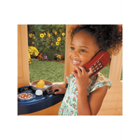 Little Tikes بيت لعب بطيق الحديقة مع طاولة للأطفال