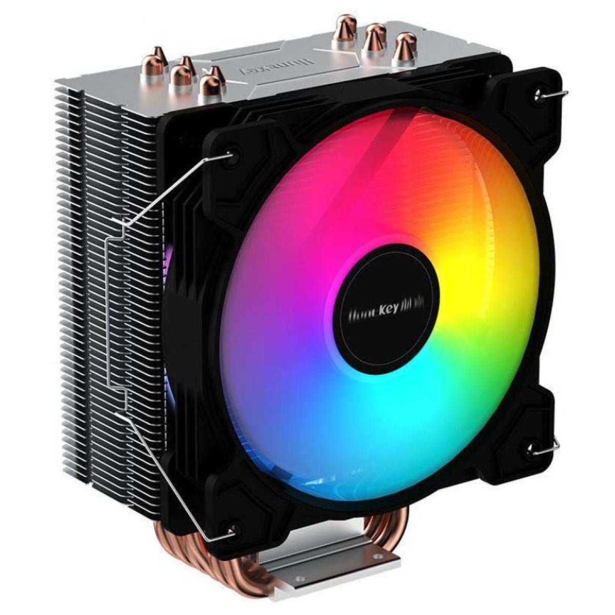 HuntKey 600R 120mm RGB CPU Fan Cooler HuntKey 600R 120mm RGB CPU Fan Cooler