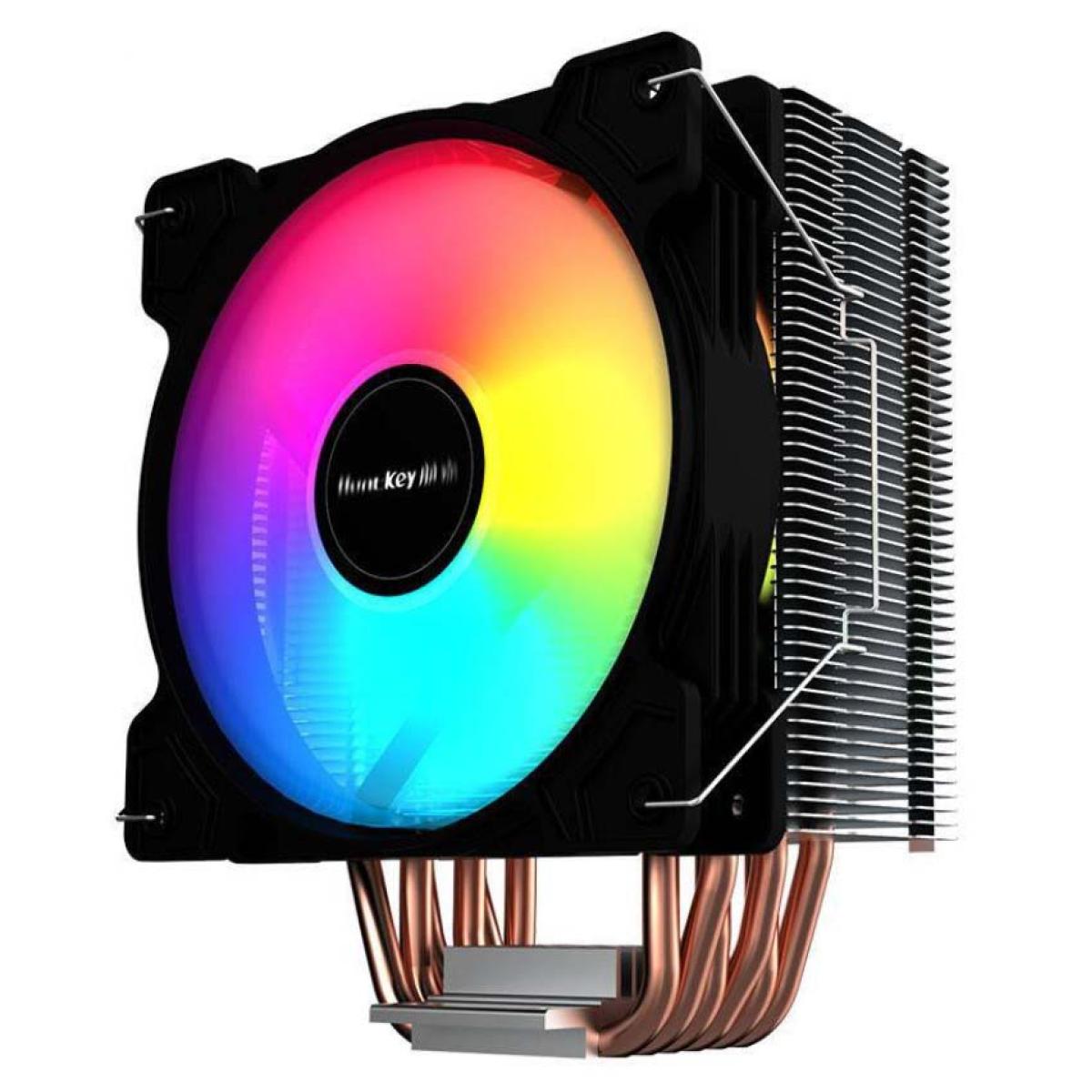 HuntKey 600R 120mm RGB CPU Fan Cooler HuntKey 600R 120mm RGB CPU Fan Cooler