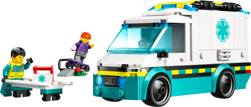 LEGO City Emergency Ambulance 60451-1