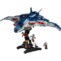LEGO Marvel Avengers: Age of Ultron Quinjet – 1131 Pieces | Set 76325