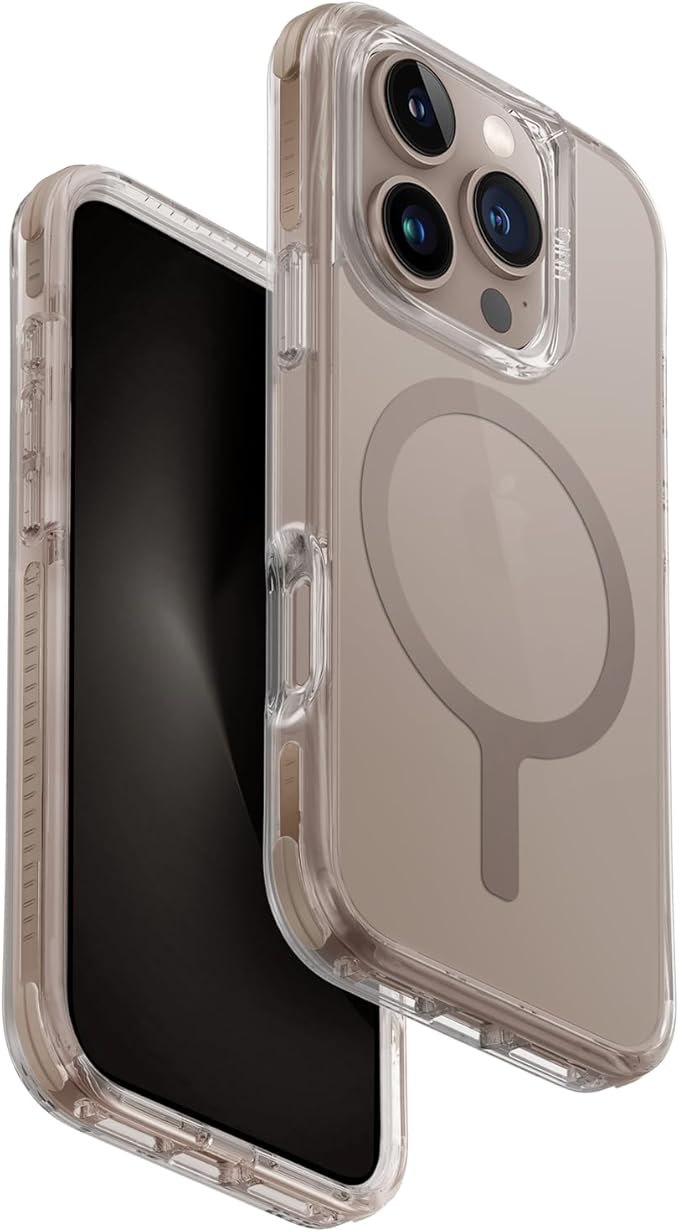 UNIQ HYBRID IPHONE 16 PRO (2024) 6.9 MAGCLICK CHARGING COMBAT - TAUPE GOLD UNIQ HYBRID IPHONE 16 PRO (2024) 6.9 MAGCLICK CHARGING COMBAT - TAUPE GOLD
