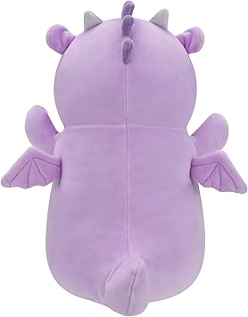 Squishmallows Dina Dragon Plush 14 Inch Soft & Collectible Toy - Purple Squishmallows Dina Dragon Plush 14 Inch Soft & Collectible Toy - Purple