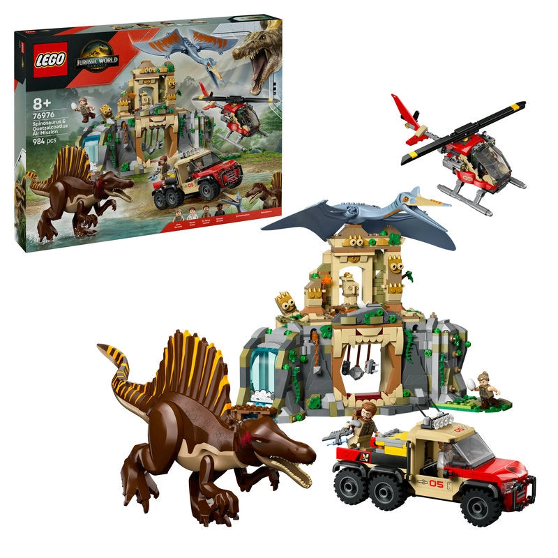 LEGO Jurassic World سبينوصور 76976 – 984 قطعة