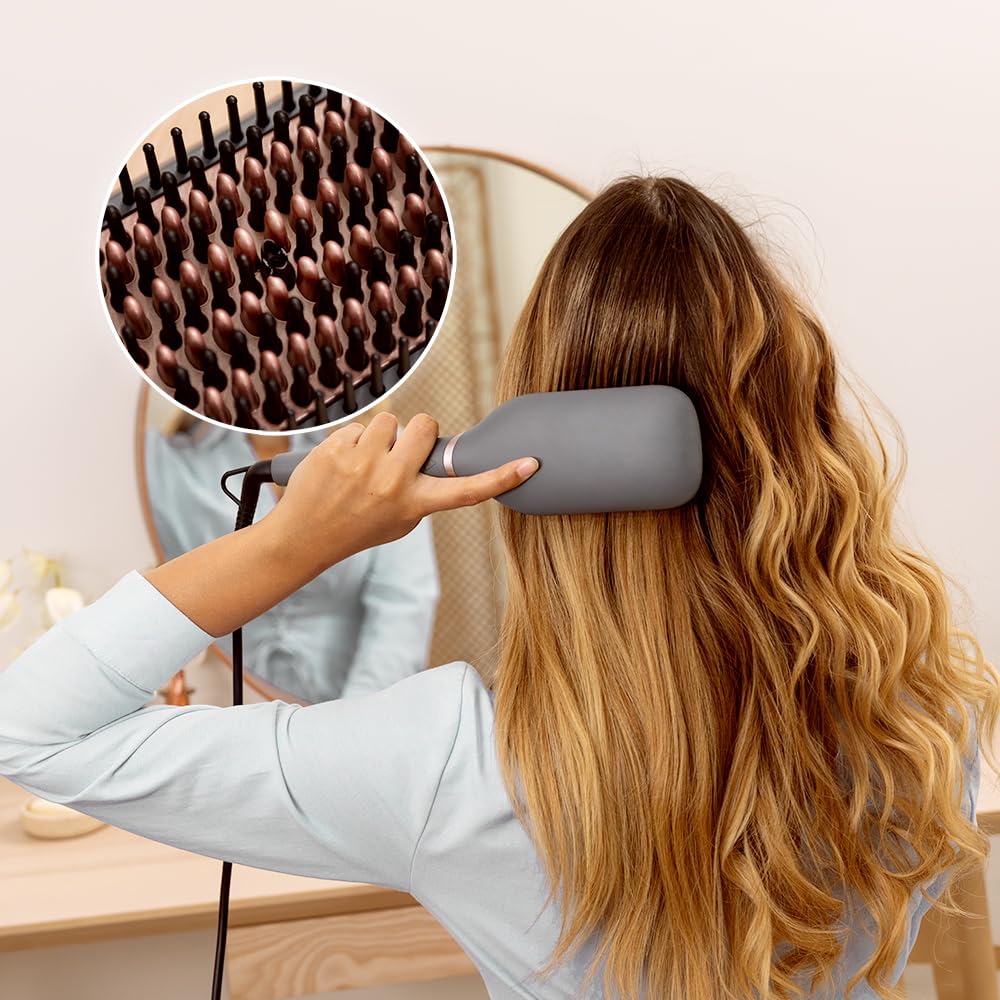 فرشاة شعر سيراميك مربعة للعناية الفورية من سيكوتيك