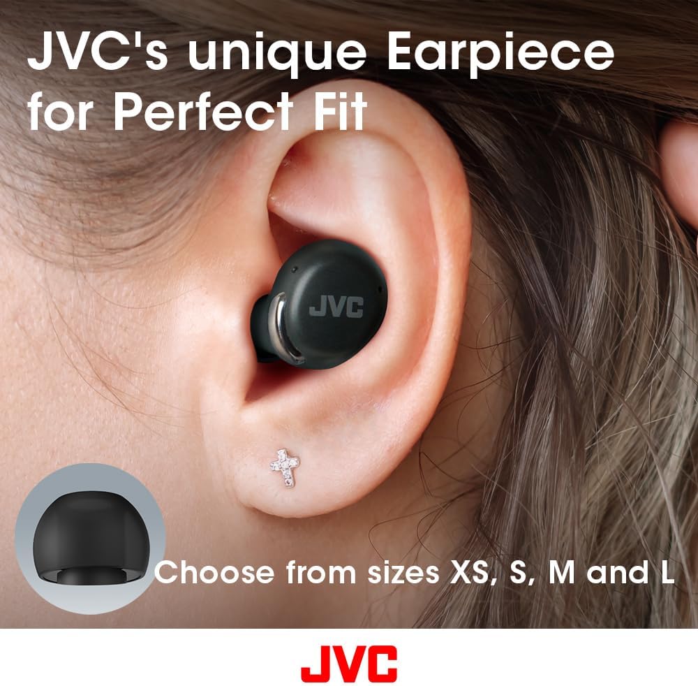 JVC Compact True Wireless Headphones with ANC & Low-Latency Mode JVC Compact True Wireless Headphones with ANC & Low-Latency Mode