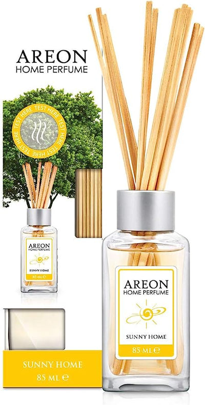 فواحة عطر منزلية من Areon - 85 مل - 10 أعواد من الخيزران - Sunny Home 