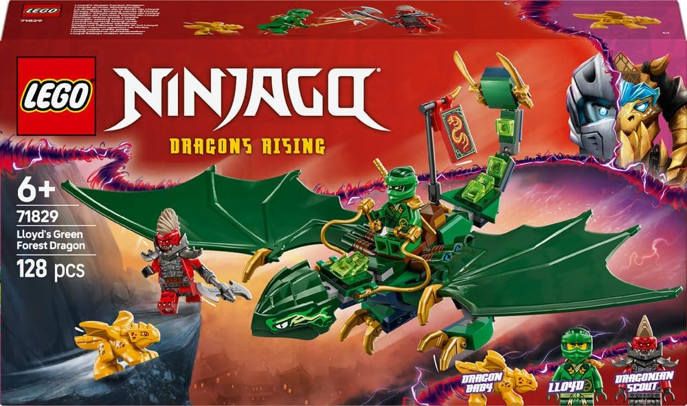 LEGO Ninjago Lloyd’s Green Forest Dragon 71829