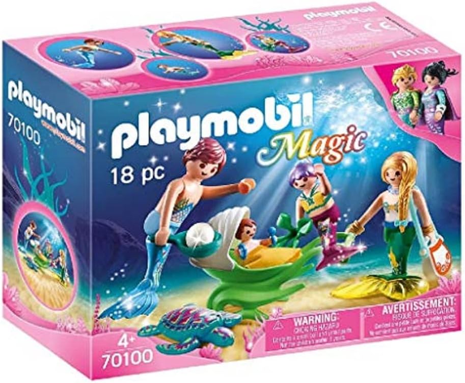 Playmobil Magic Family - Enchanting Seashell Carriage Playmobil Magic Family - Enchanting Seashell Carriage