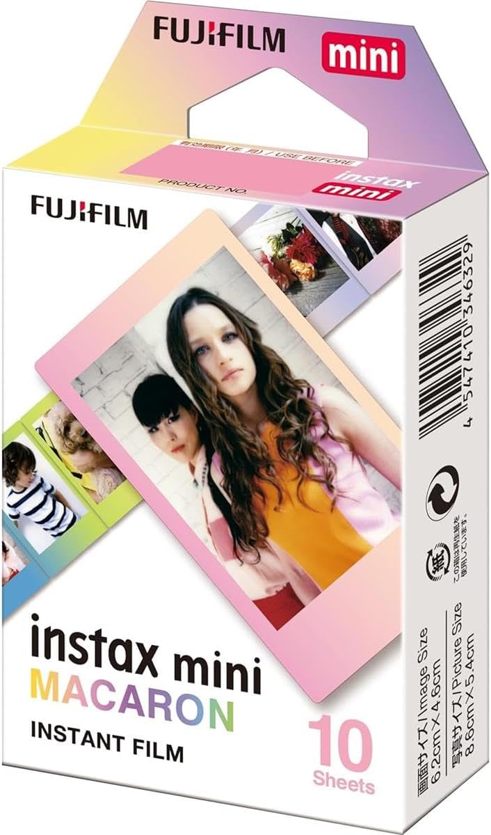 FUJIFILM Instax Mini Macaron Film - 10 Exposures