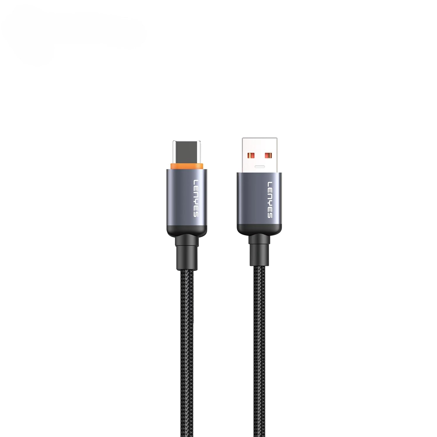 كابل Lenyes LC528 USB-C بطول 1 متر وقوة 60 واط وتقنية الشحن السريع PD