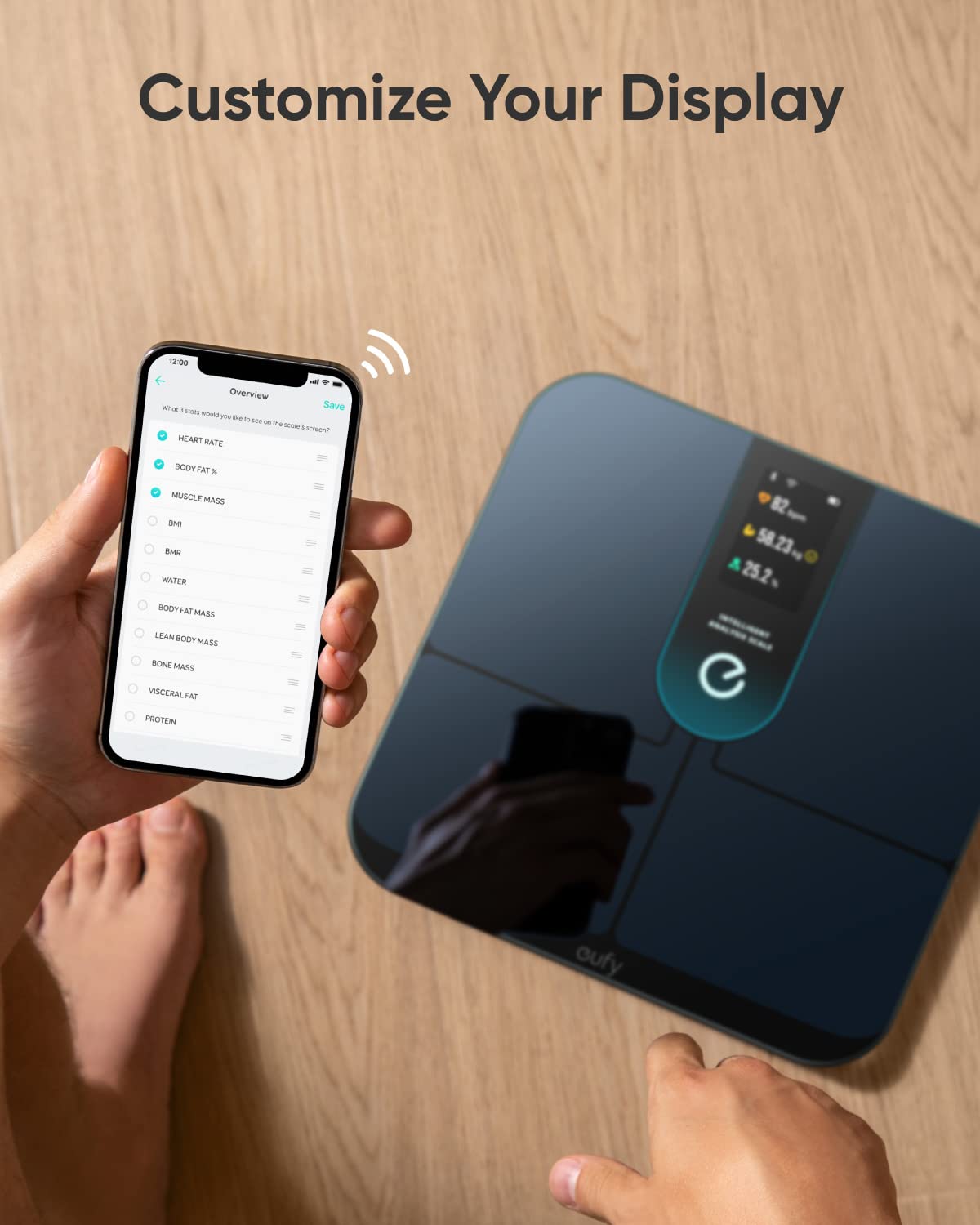 Anker Eufy Smart Scale P3 【ほぼ未使用】 ANKER Eufy Smart Scale P3 [ブラック] 価格比較 - 価格.com