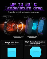 Black Shark Fun Cooler 3 Pro - مروحة تبريد للهاتف للأداء العالي