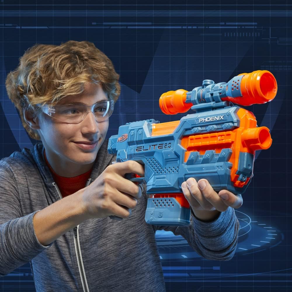 Hasbro Nerf Elite 2.0 Phoenix Cs-6 Motorized Blaster Hasbro Nerf Elite 2.0 Phoenix Cs-6 Motorized Blaster