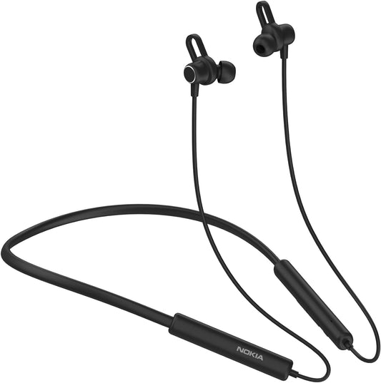 سماعة Nokia Essential Neckband Type Magnetic Wireless Sports Bluetooth 5.3 مع ميكروفون مدمج