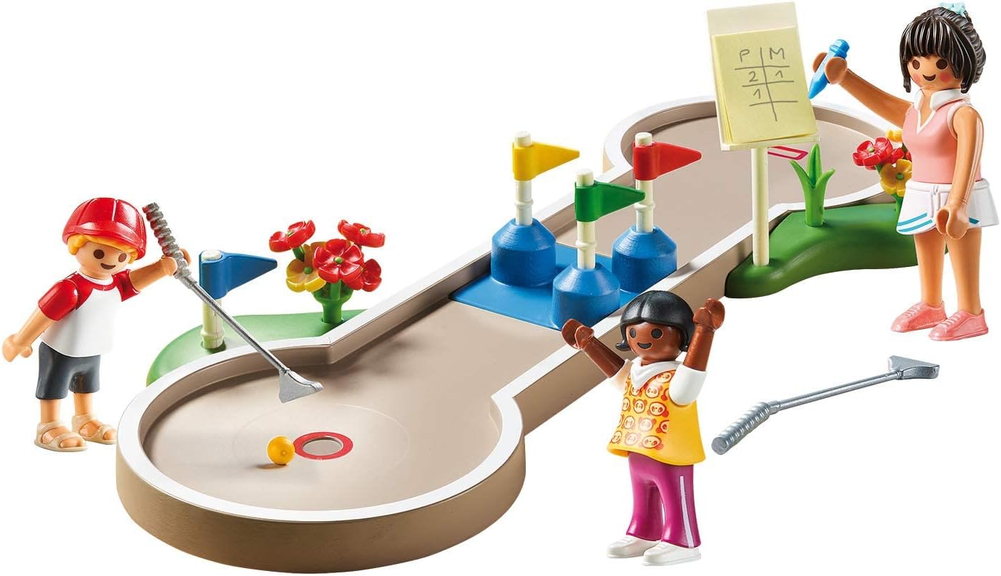 Playmobil Mini Golf Set - Fun Mini Golf Game for Kids Playmobil Mini Golf Set - Fun Mini Golf Game for Kids