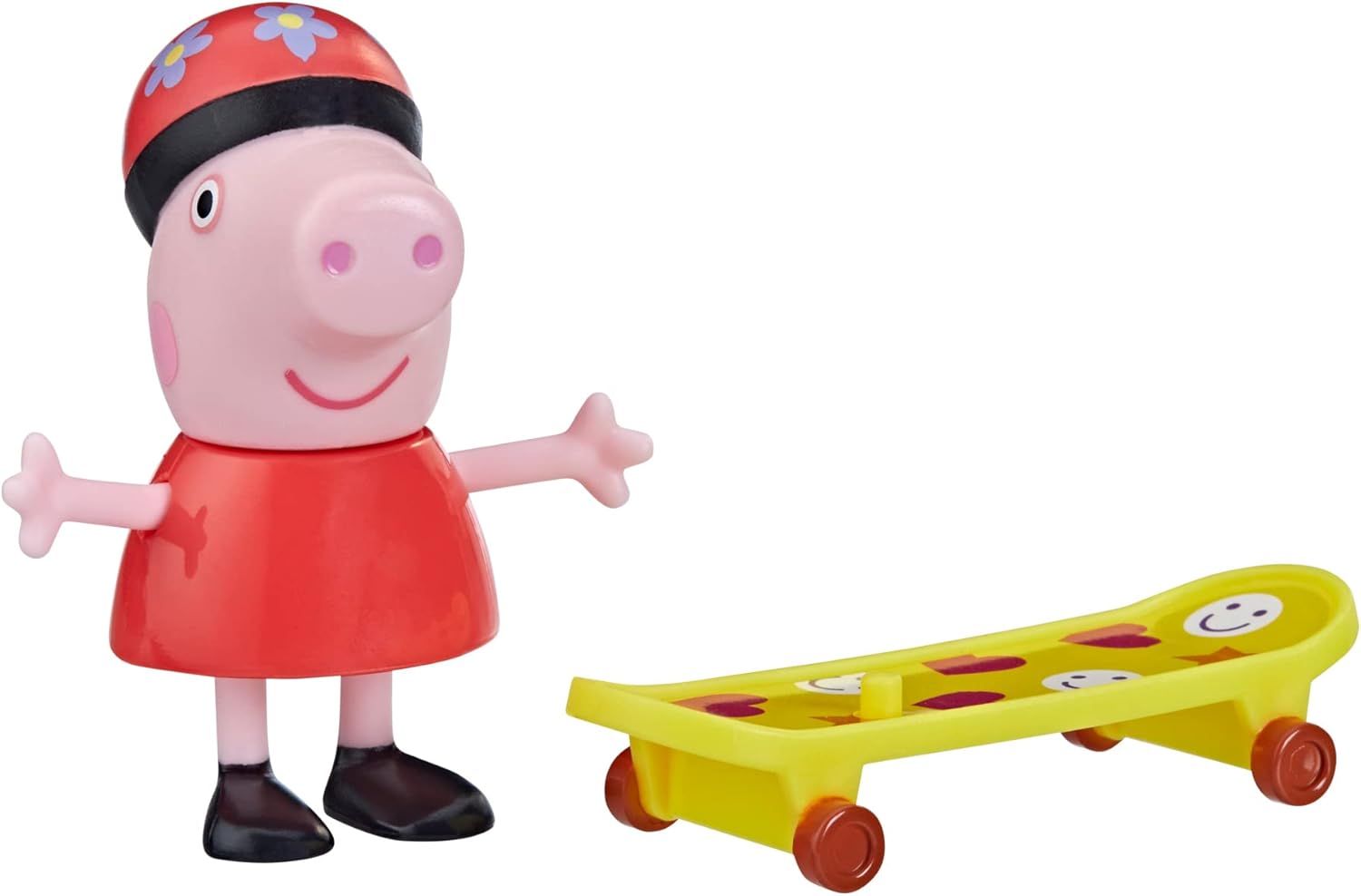 Hasbro Peppa Pig Friend Figures Peppa And Skateboard