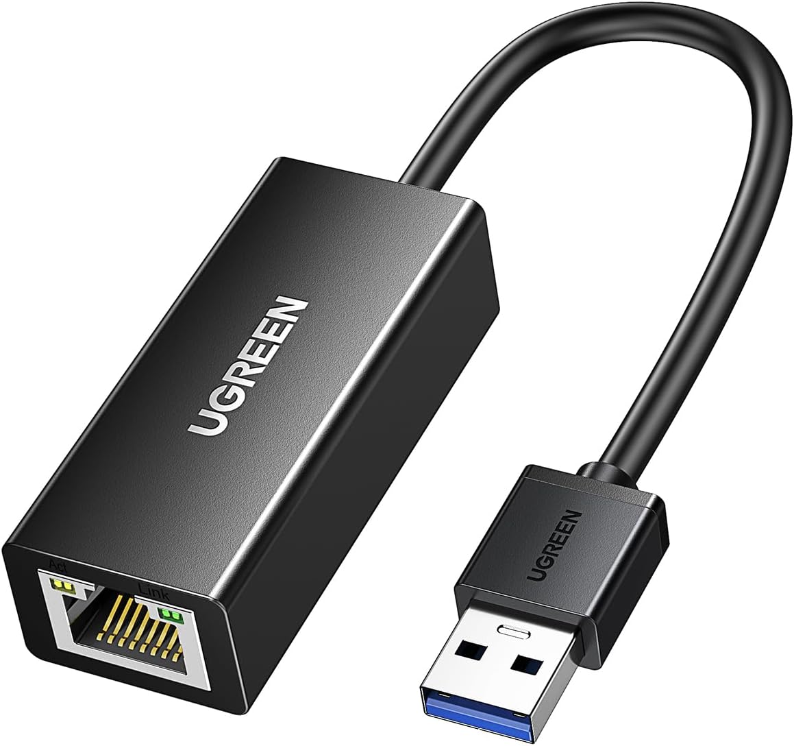 UGREEN USB to Ethernet Adapter – 1000Mbps, Plug & Play