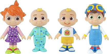 CoComelon Family 4 Figure Pack Fun & Educational Toys CoComelon Family 4 Figure Pack Fun & Educational Toys