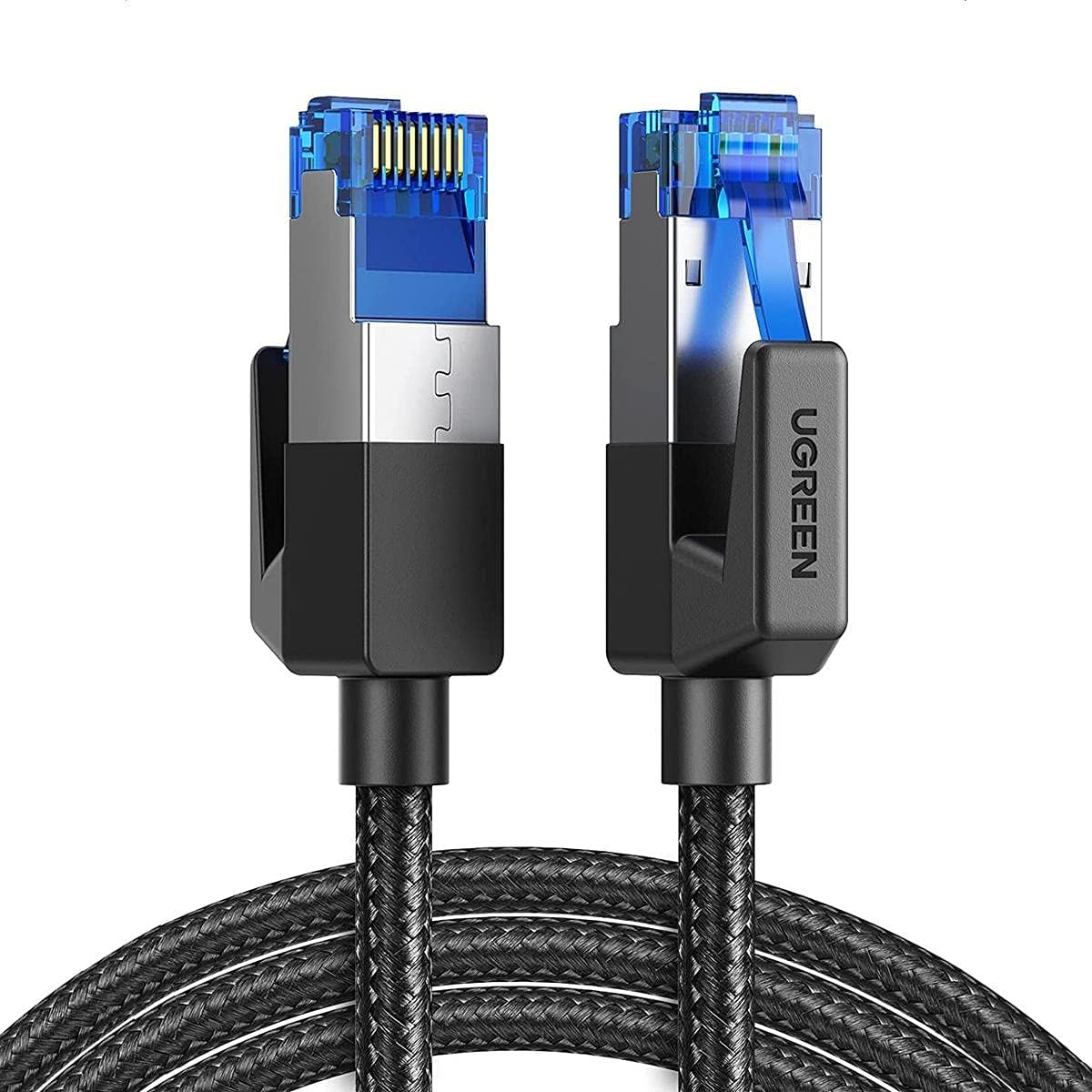 UGREEN Cat8 1.5M Braided Ethernet Cable – Pure Copper UGREEN Cat8 1.5M Braided Ethernet Cable – Pure Copper