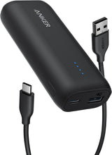 باور بانك Anker 321 (PowerCore 5K)، شاحن محمول بسعة 5200 مللي أمبير في الساعة 