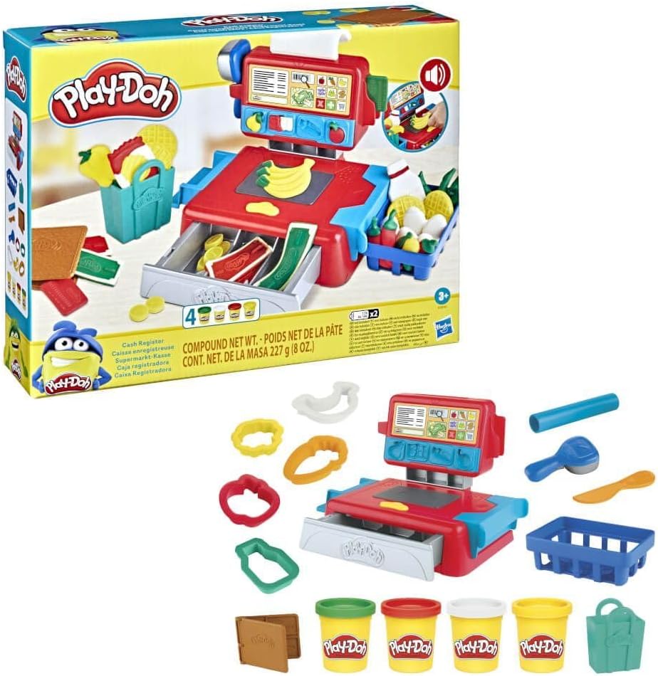 Hasbro Play-Doh Cash Register - Fun Learning Toy for Kids Hasbro Play-Doh Cash Register - Fun Learning Toy for Kids