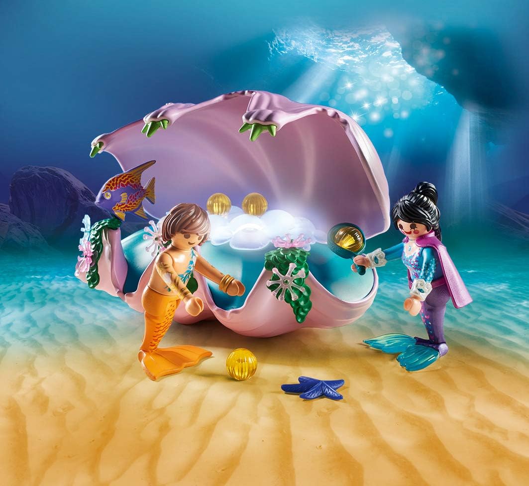 Playmobil Pearl Shell Night Light - Magical Ocean Glow Playmobil Pearl Shell Night Light - Magical Ocean Glow