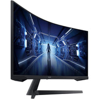 مقاس 34 بوصة مع معدل تحديث 165 هرتز و وقت استجابة 1 مللي ثانية Odyssey G55T WQHD شاشة سامسونج