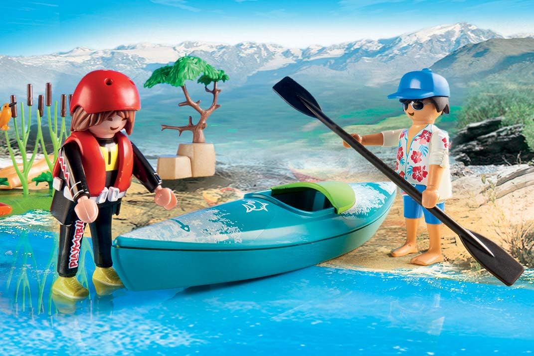 Playmobil Kayak Adventure - Fun Water Play for Kids 4+