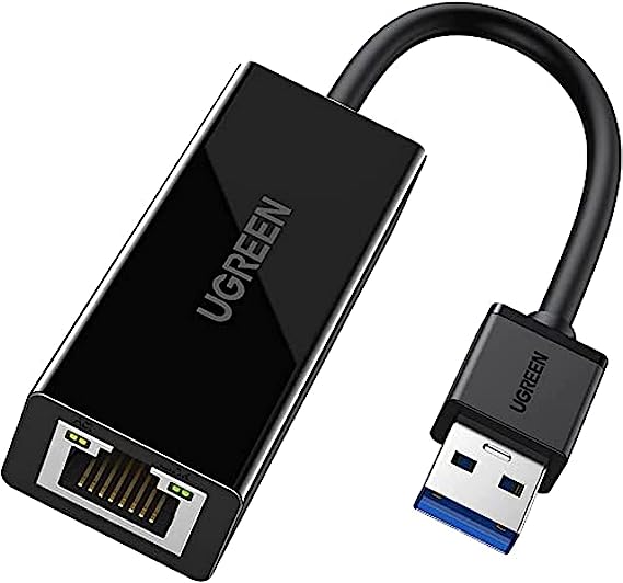 UGREEN USB 3.0 Gigabit Ethernet Adapter (Black)