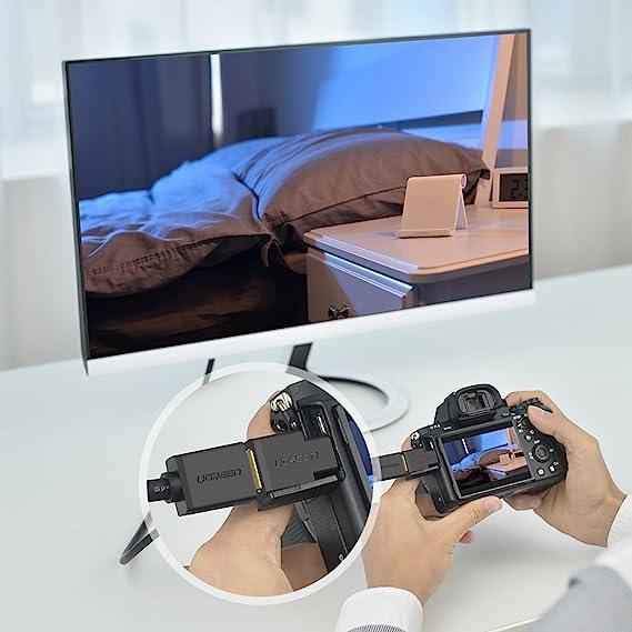 UGREEN Micro HDMI Male to HDMI Female Adapter (Black) UGREEN Micro HDMI Male to HDMI Female Adapter (Black)