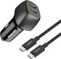 Philips DLP5522C 60W Dual USB-C Car Charger Fast Charging