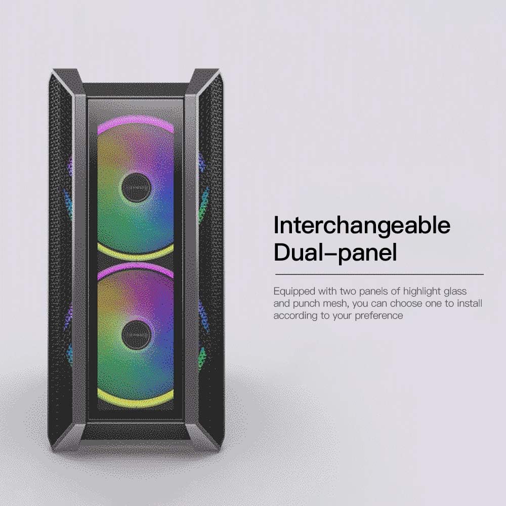 Huntkey MVP Caesar Gaming Case Premium Design & Performance Huntkey MVP Caesar Gaming Case Premium Design & Performance