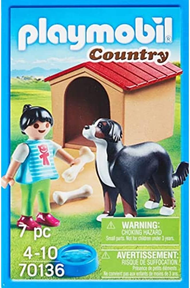 Playmobil Dog with Doghouse - A Fun Toy for Kids