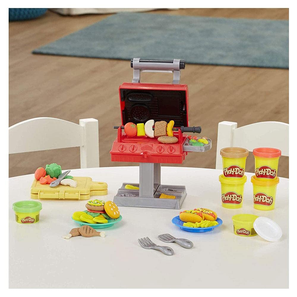 Hasbro Play-Doh Kitchen Creations Barbecue Grill 'n Stamp Playset