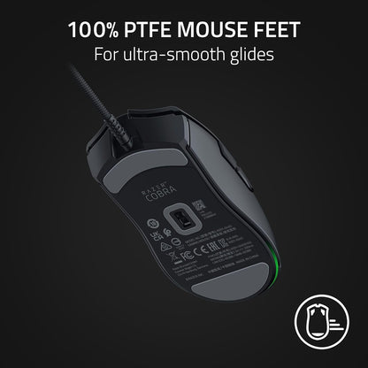 Razer Cobra Gaming Mouse – 58g, RGB, 8500 DPI, Gen-3 Switches