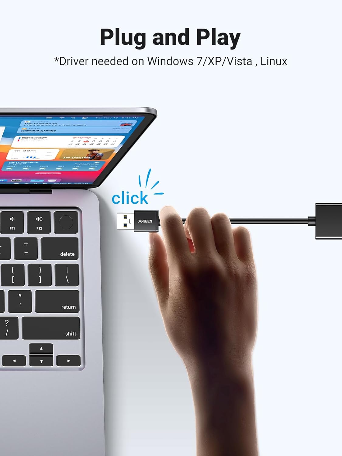 UGREEN USB to Ethernet Adapter – 1000Mbps, Plug & Play UGREEN USB to Ethernet Adapter – 1000Mbps, Plug & Play