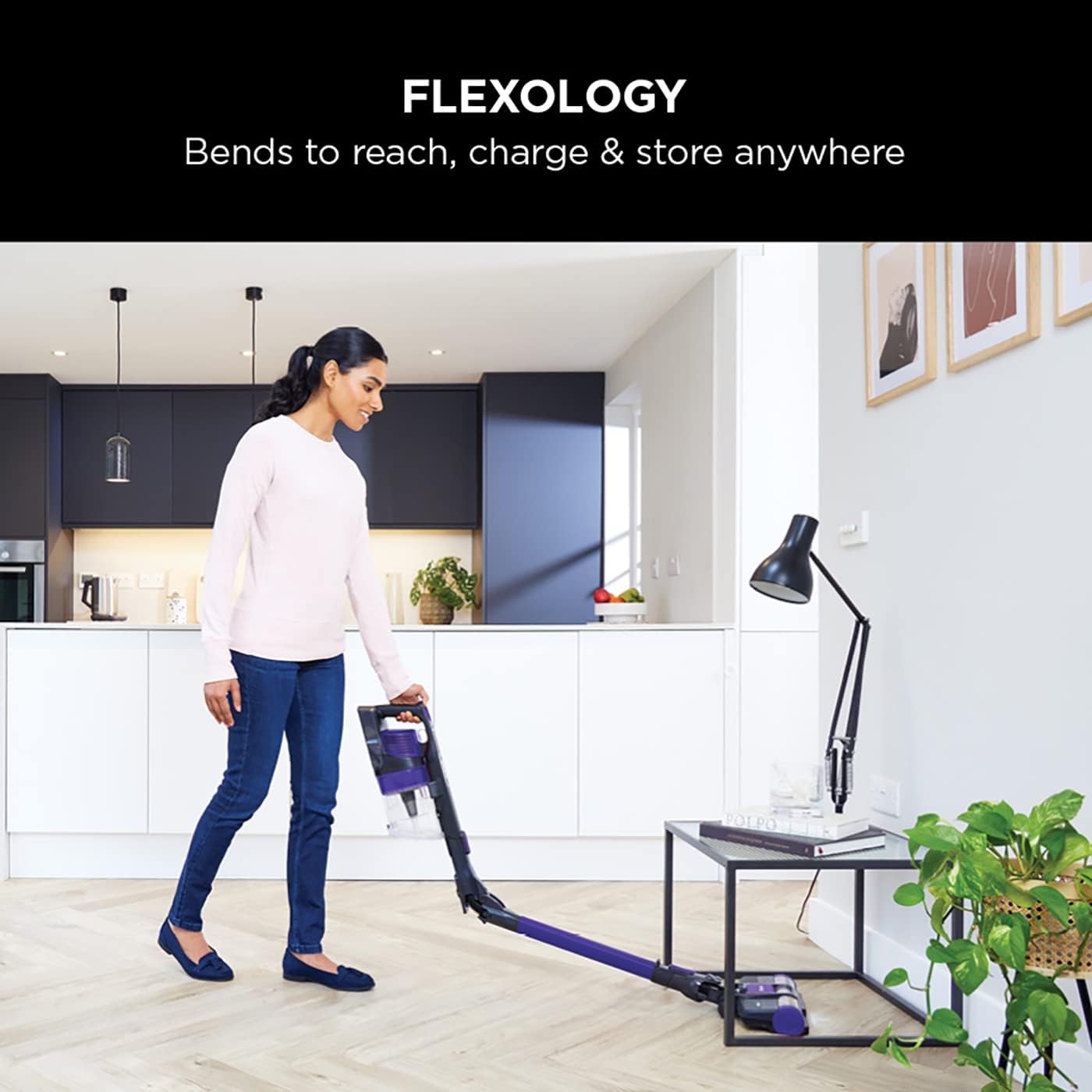 Shark IZ202UKT Cordless Stick Vacuum Cleaner 40 mins