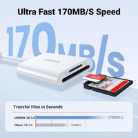 UGREEN قارئ كروت USB-C بسرعة 170MB/s متوافق مع iPhone 15