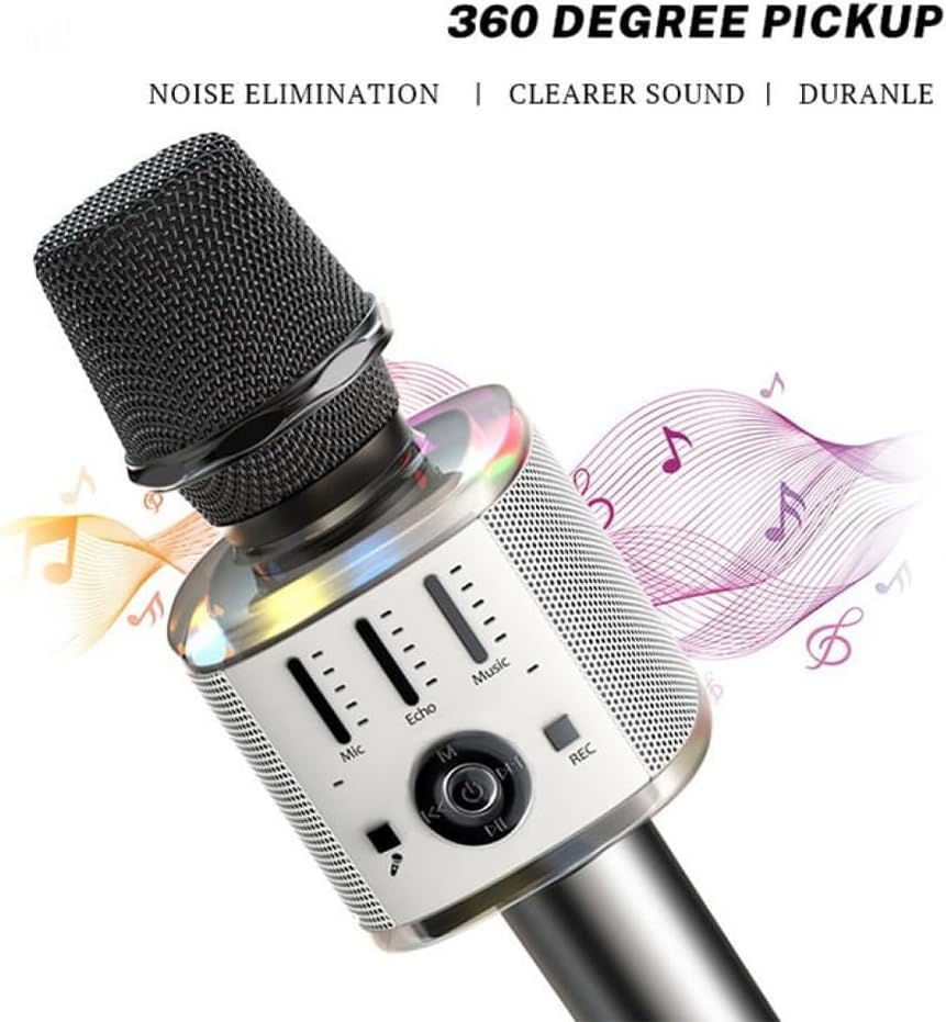 YESIDO KR10 Karaoke Microphone Music Speaker YESIDO KR10 Karaoke Microphone Music Speaker