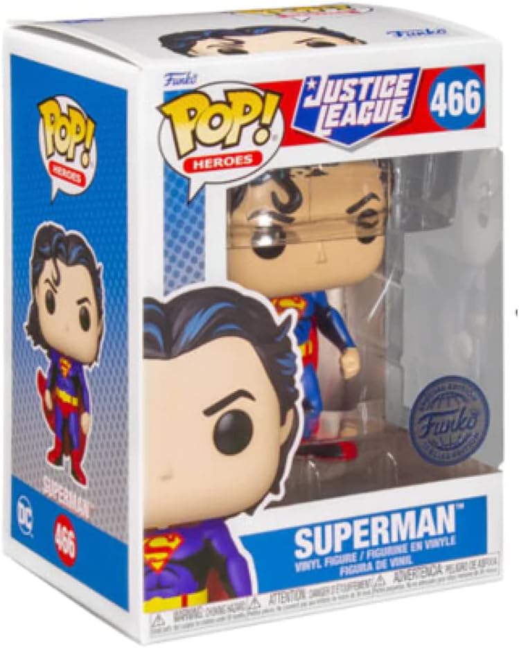 Funko Pop! Superman #466 - DC Comics Exclusive Vinyl Figure