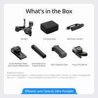 DJI RS 4 Combo 3-Axis Gimbal Stabilizer for DSLR and Mirrorless Cameras