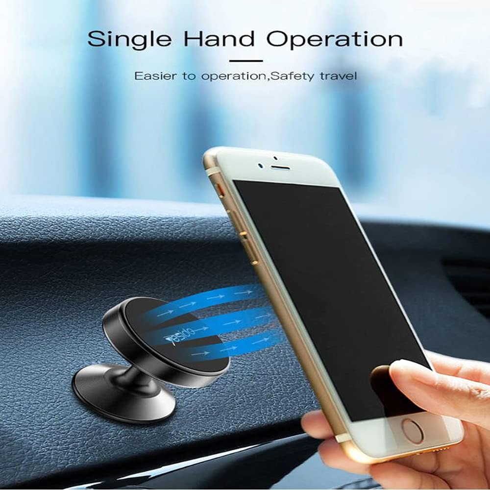 Yesido C56 Magnetic Car Phone Holder - Black Yesido C56 Magnetic Car Phone Holder - Black